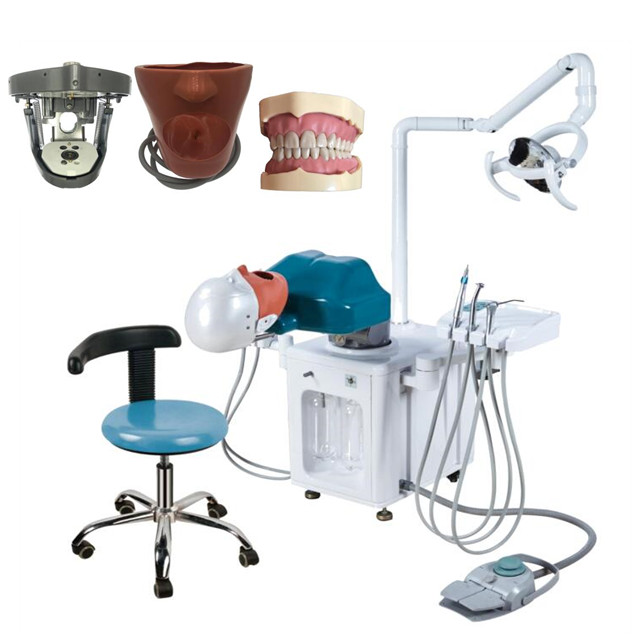 ПОДВИЖНЫЙ ЭЛЕКТРИЧЕСКИЙ СТОМАТОЛОГИЧЕСКИЙ СИМУЛЯТОР ДЛЯ 1 СТУДЕНТА