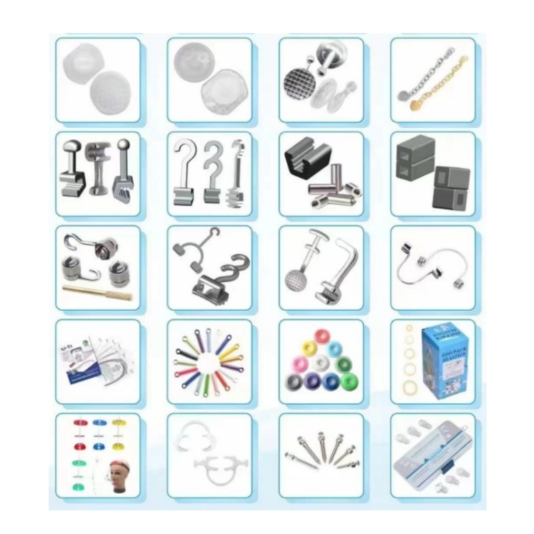 Различные виды стоматологических ортодонтических кронштейнов и аксессуаров (2)