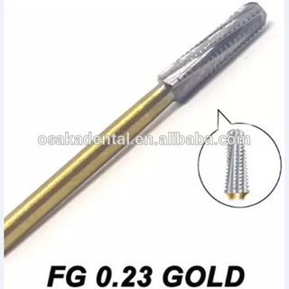 Стоматологическая FG золотистый Твердосплавный боров 856-023 / 856-016