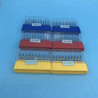 Упаковка коробки FG Стоматологические алмазные боры для высокоскоростного наконечника