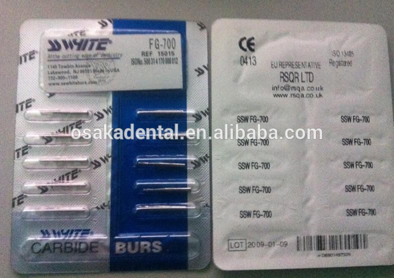 SS White Carbide Bur / высокоскоростной бор / FG / стоматологический бор