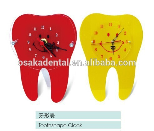 красные зубные часы / стоматологические украшения / стоматологические подарки / стоматологические продукты для культуры