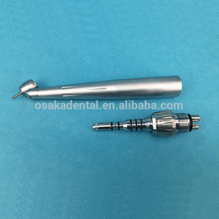 Оптоволоконный 45-градусный стоматологический хирургический наконечник с муфтой