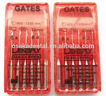 Dentsply Maillefer Gates / дрель для ворот / стоматологические эндофайлы