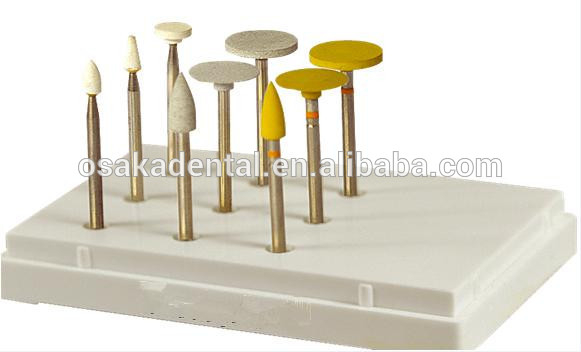 Набор для полировки зубов Bur Teeth с полировкой Diamond Bur Kit Low Speed ​​Bur Dental Surgical Bur