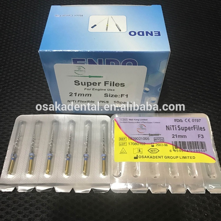 OSAKA DENTAL Supply NiTi Rotary Endodontic Endo Files / Гибкие материалы / файлы зубного протеза / файлы стоматологического эндо / ротационные файлы