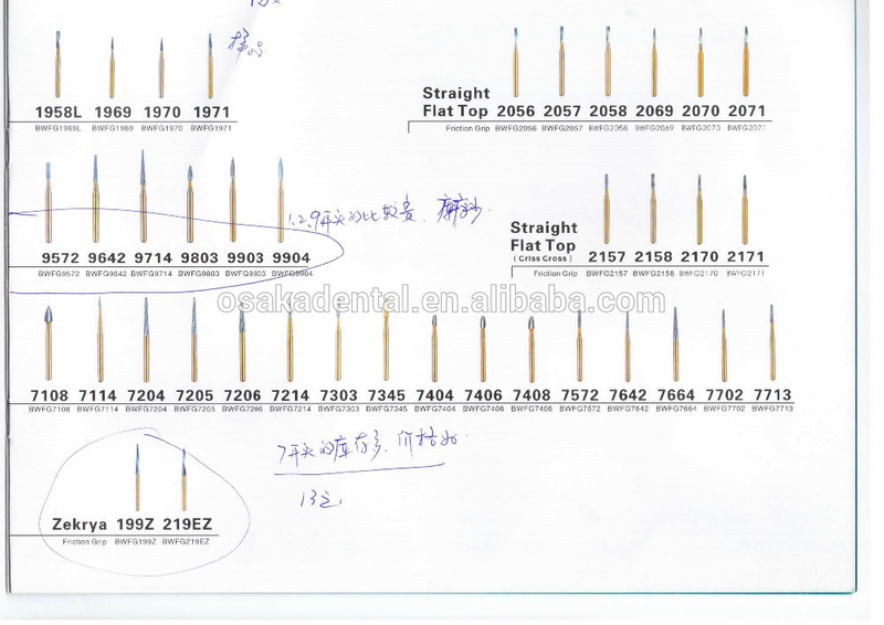 Original Kerr Carbide Bur / высокая скорость / FG / стоматологический бор / хирургический бор