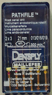 Оригинальные файлы Dentsply Maillefer Dentsply PATHFILE / эндодонтический материал / стоматологические файлы