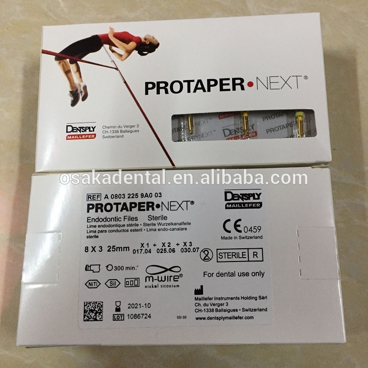 Новый упаковочный файл Dental Protaper Next NITI