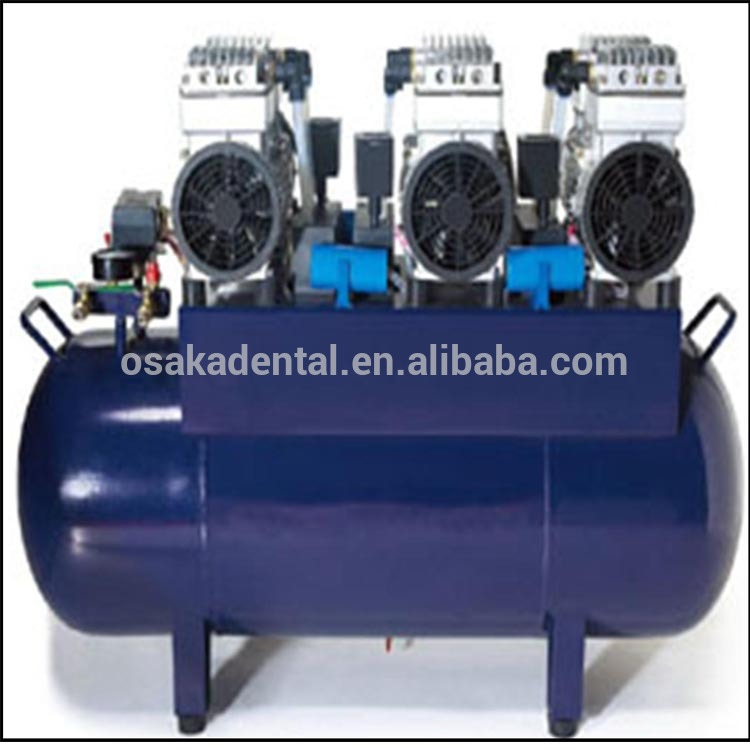 Один на шесть стоматологических установок Silent Oil Free Dental Air Compressor