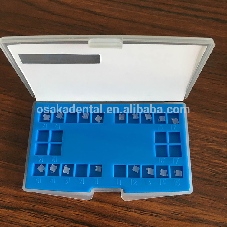 Мини-керамический брекет-сетка-основа для ортодонтии1