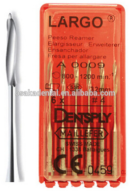 DENTSPLY Maillefer Largo Pesso Reamers / стоматологические эндофайлы / стоматологическая развертка