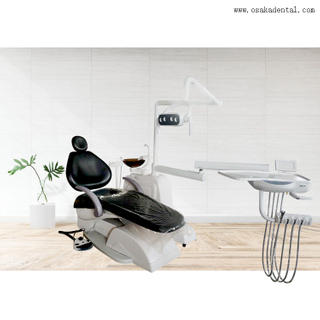 Черный цвет стоматологический стул с сильной рукой