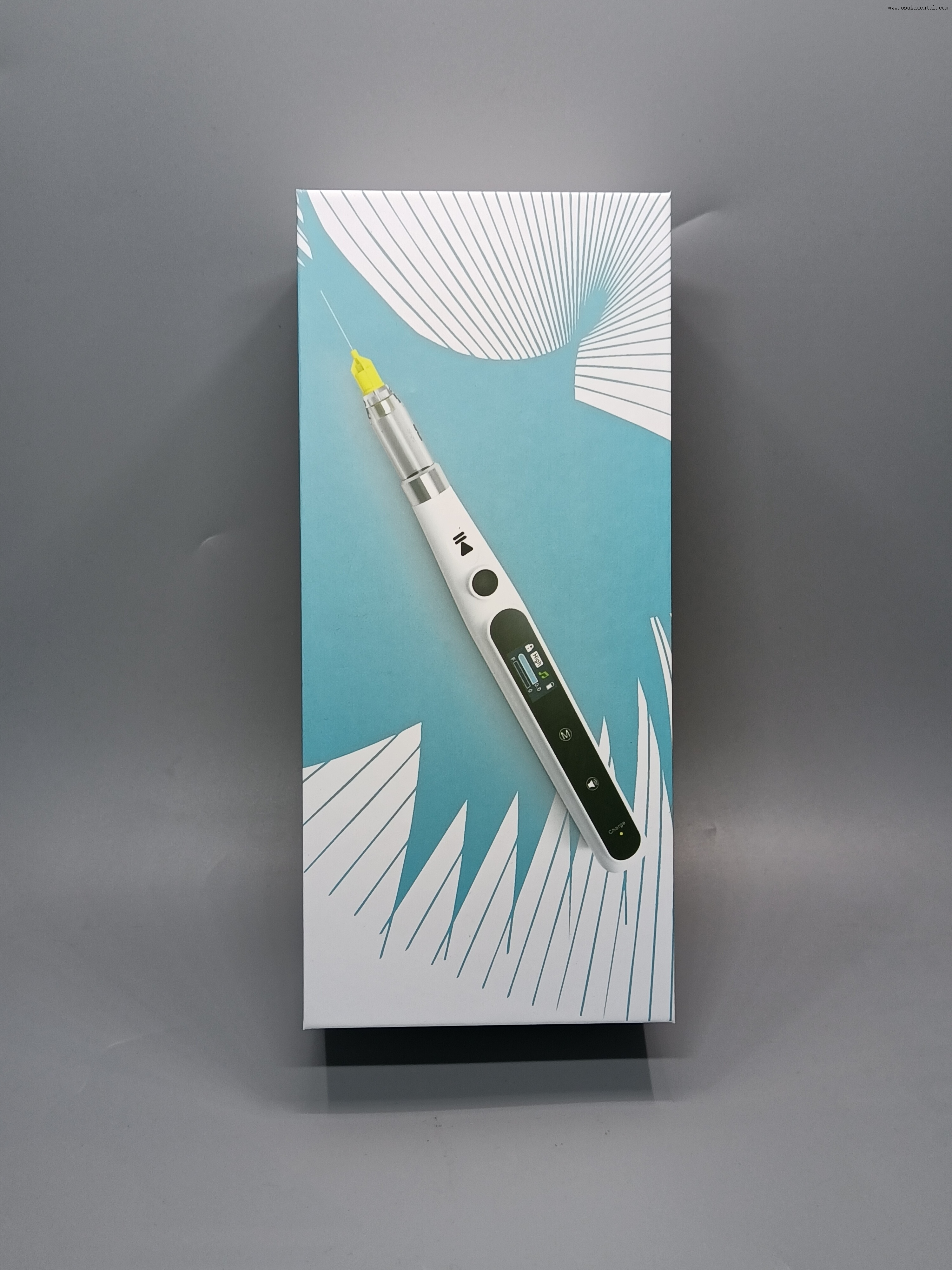 Наконечник для инжекторной машины для стоматологической анестезии