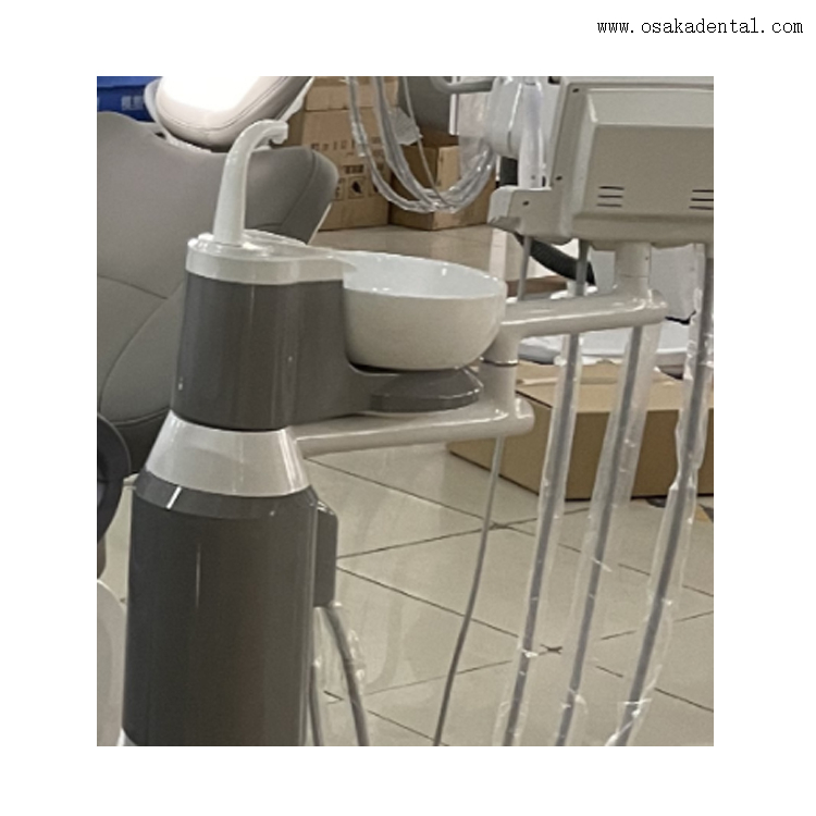 Стоматологическое кресло высокого уровня с монитором 17 дюймов и камерой для полости рта