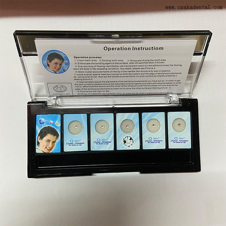 Стоматологические аксессуары Кристаллические или алмазные драгоценные камни для зубов