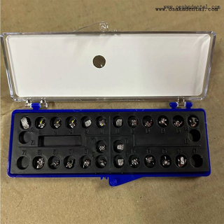 Стоматологический ортодонтический кронштейн с буккальными трубками 4 шт.