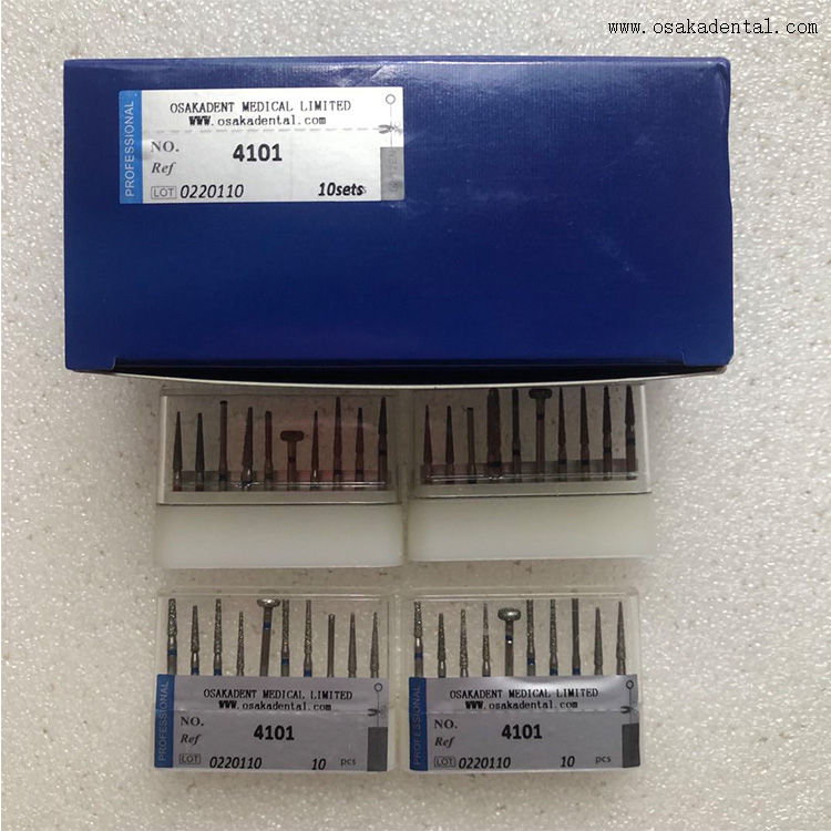 Стоматологические высокоскоростные алмазные боры для наконечников