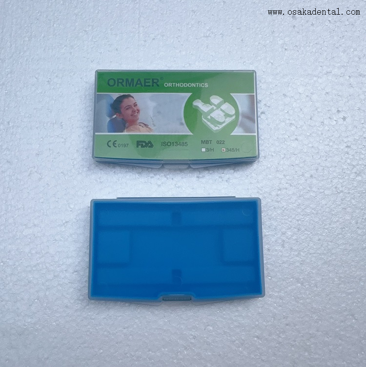 Стоматологический ортодонтический керамический брекет MESH Base Roth/MBT OSA-F690-Ice