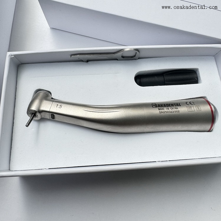 Стоматологический угол 1:5 с внутренним оптоволоконным каналом