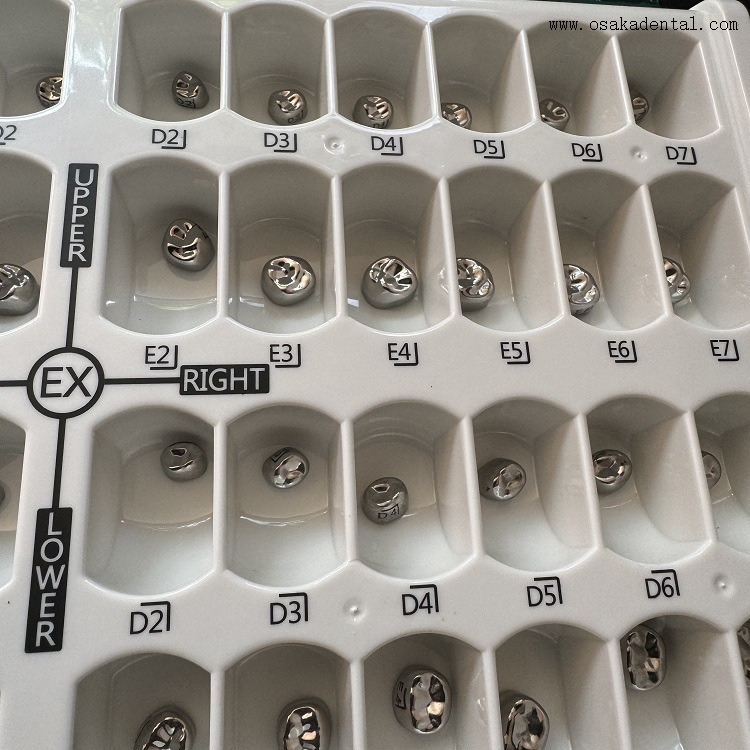 Детская коронка из нержавеющей стали, 48 шт./кор.