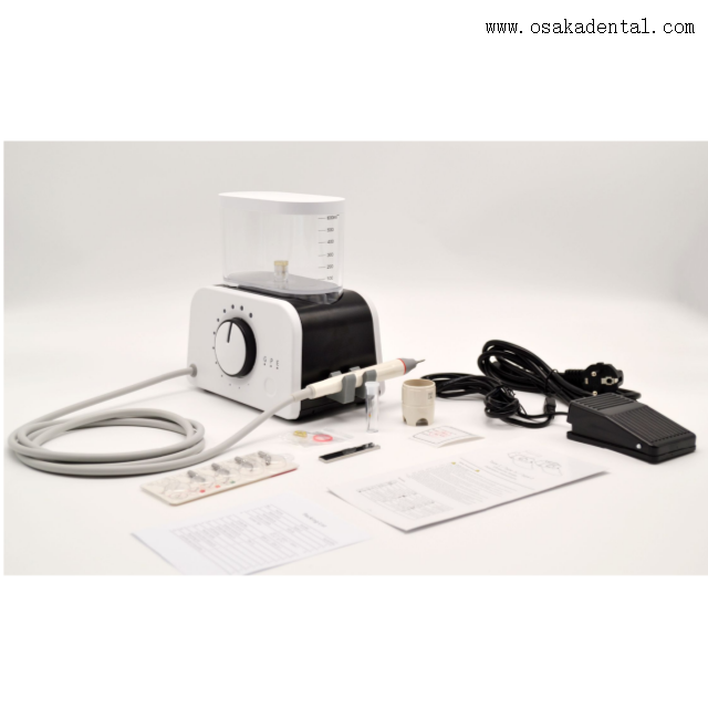 Стоматологический скалер со светодиодной насадкой и бутылкой