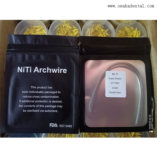 Коррозионностойкие проволоки для ортодонтических дуг из нержавеющей стали