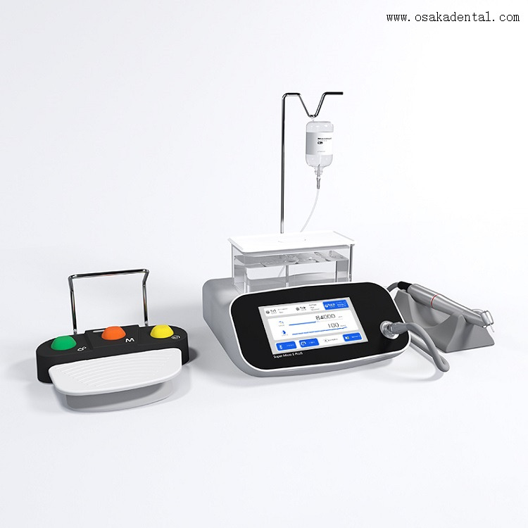 Стоматологический бесщеточный электродвигатель без необходимости подключения к стоматологическому креслу