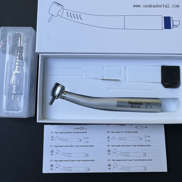 Стоматологический оптоволоконный наконечник с соединением на 6 отверстий OSA- F005A1