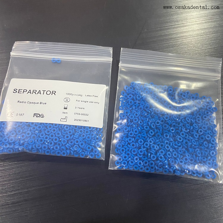 Стоматологический ортодонтический эластичный сепаратор 1000 шт./пакет OSA-P29