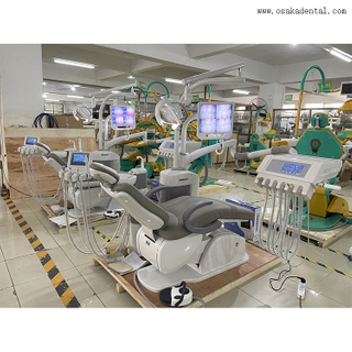 Стоматологическое кресло высокого уровня с монитором 17 дюймов и камерой для полости рта