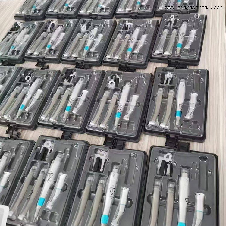 Набор стоматологических наконечников с высокоскоростным и низкоскоростным наконечником