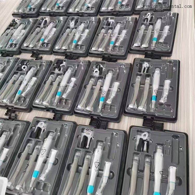 Набор стоматологических наконечников с высокоскоростным и низкоскоростным наконечником