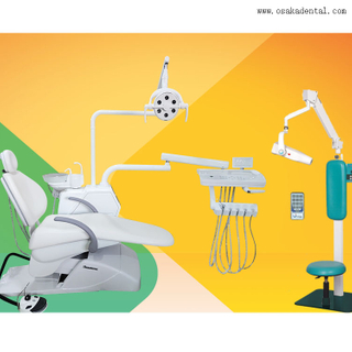 Стоматологическое кресло с ножной педалью и рентгеновским лучом