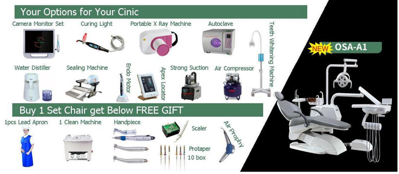Стоматологический блок OSA-A1-4650 с полной опцией