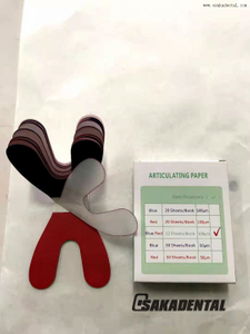 Стоматологическая артикуляционная бумага Стоматологические расходные материалы Бумага