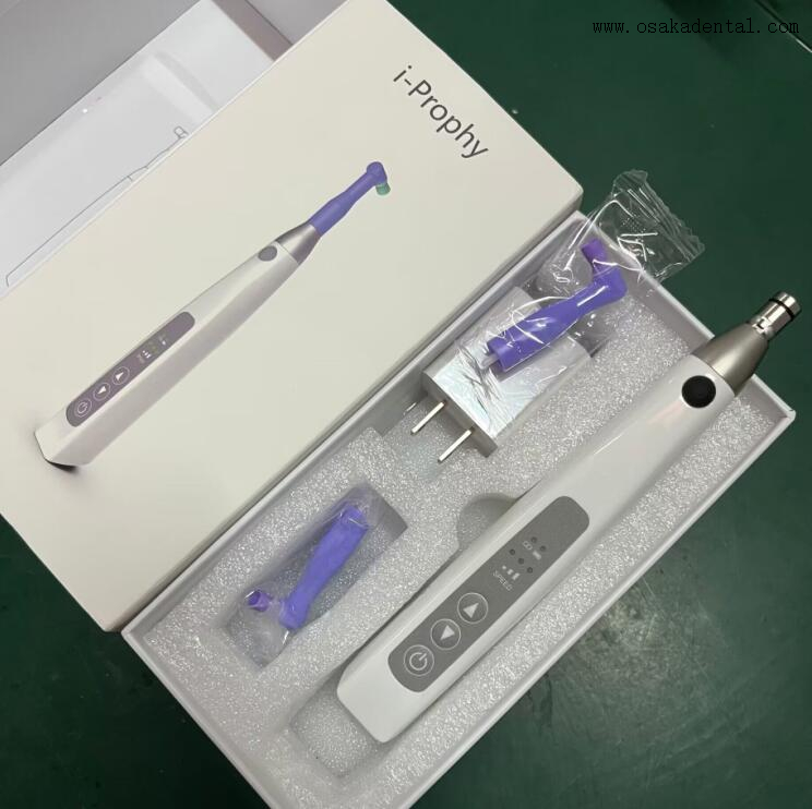 Перезаряжаемый профилактический наконечник с насадками