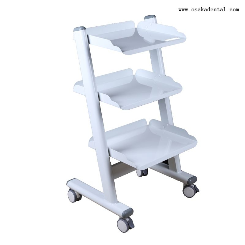 Мобильная тележка для инструментов с розеткой для стоматологии