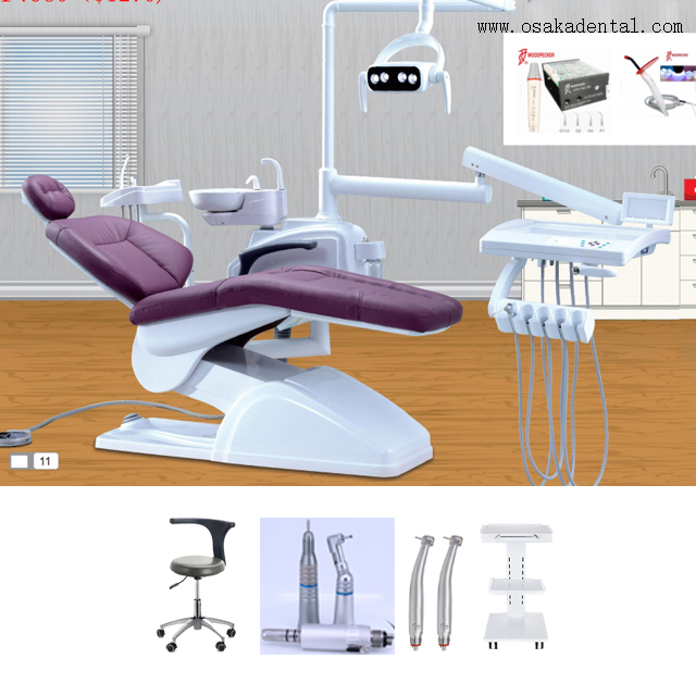 Дешевое стоматологическое кресло с стоматологическим воздушным компрессором