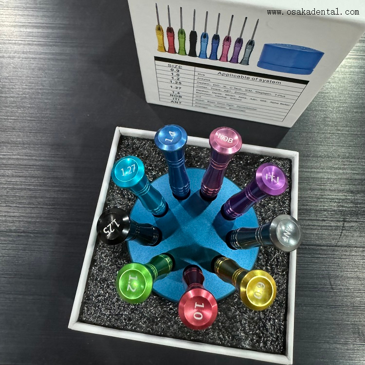 Набор инструментов для зубной имплантации 