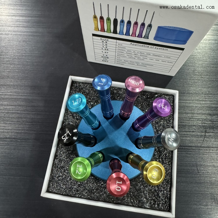 Набор инструментов для зубной имплантации 