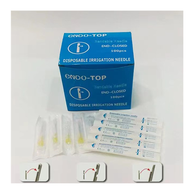 Одноразовая стоматологическая игла для эндодонтической ирригации