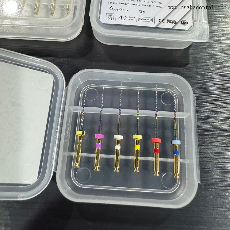 Стоматологические суперфайлы Красочные эндофайлы Protaper OSA-V3-C