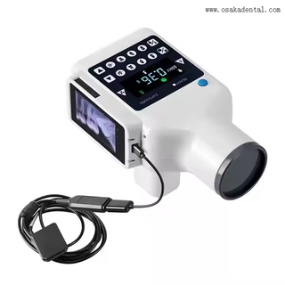 Портативный стоматологический рентгеновский аппарат с стоматологической ручкой, мгновенным ЖК-дисплеем и встроенным датчиком, стоматологический рентгеновский аппарат