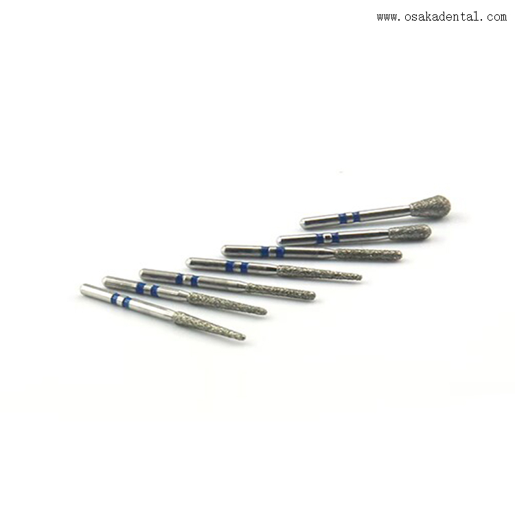 Стоматологические алмазные боры для подготовки спеченного диоксида циркония