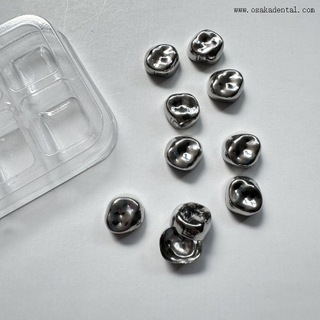 Детская коронка из нержавеющей стали 10шт./упак.