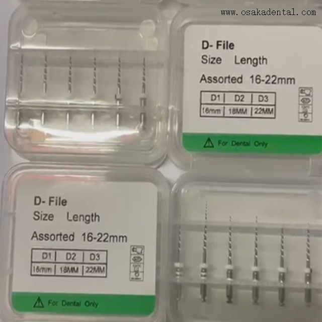 Использование в стоматологии устойчивых к расслоению файлов для повторного эндодонтического лечения с высокой конусностью