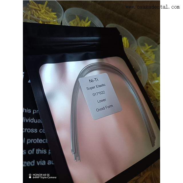 Коррозионностойкие проволоки для ортодонтических дуг из нержавеющей стали