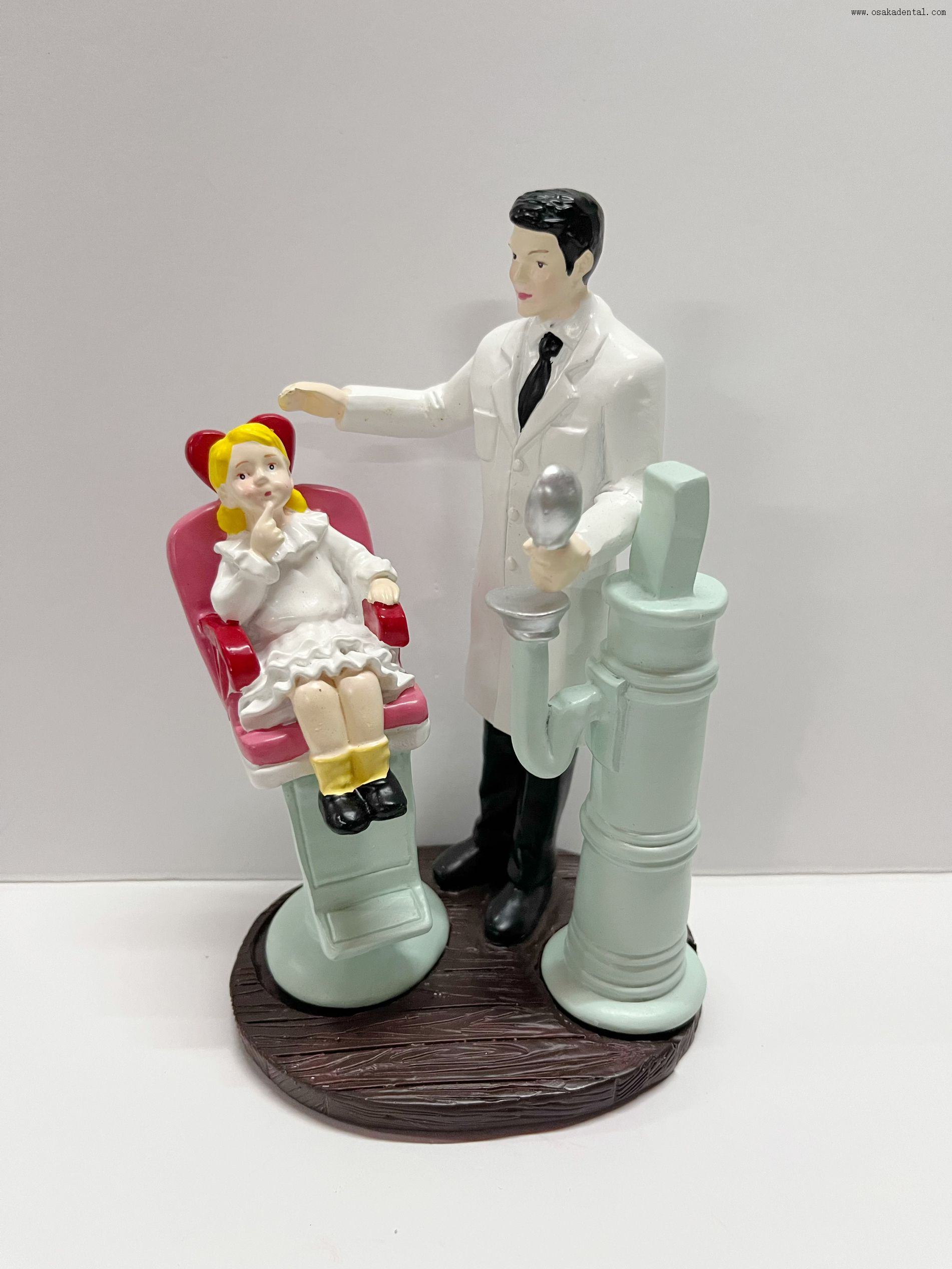 Новое украшение для стоматологического кабинета, фигурка стоматолога и маленькой девочки, украшение