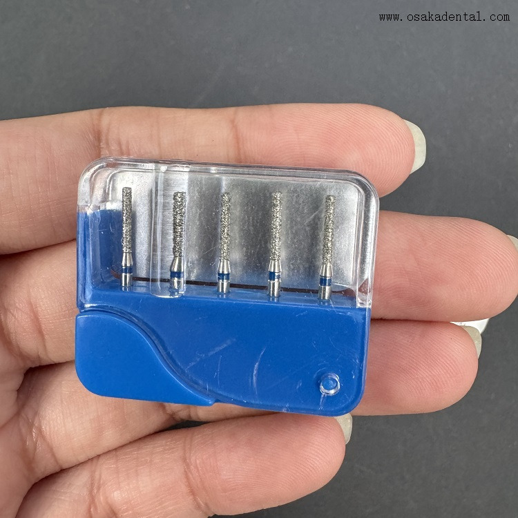 Стоматологический алмазный бор FG 5 шт./кор. OSA-F656-T4, новая упаковка